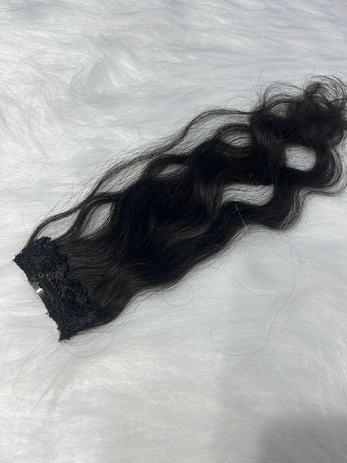 Wavy Single Clip Hair Extensions